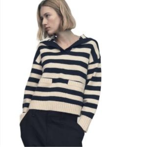Zara Striped knit sweater new with tags